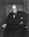 Winston Churchill, ex Primer Ministro del Reino Unido (1940-10945)